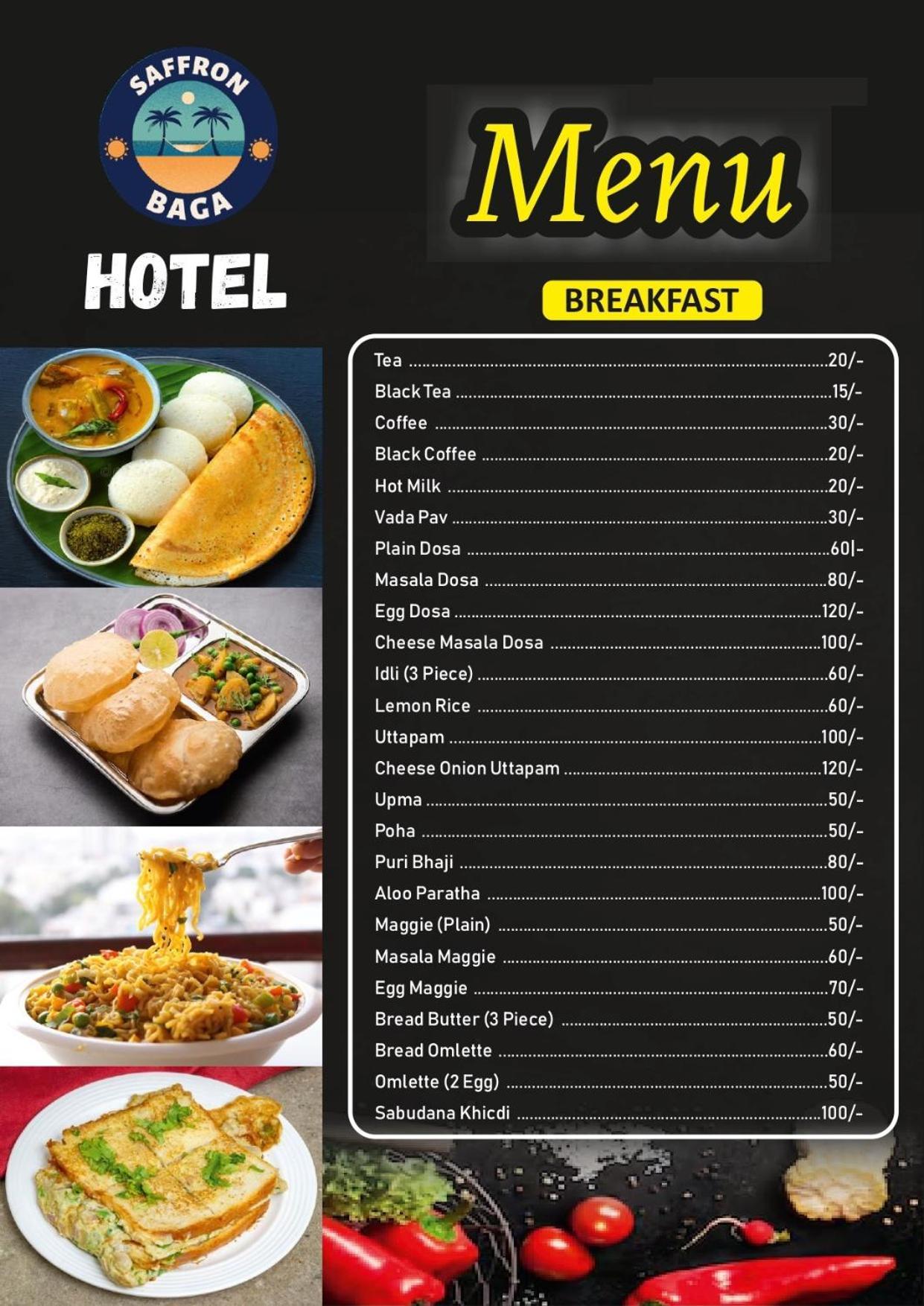 Hotel Saffron Baga Buitenkant foto