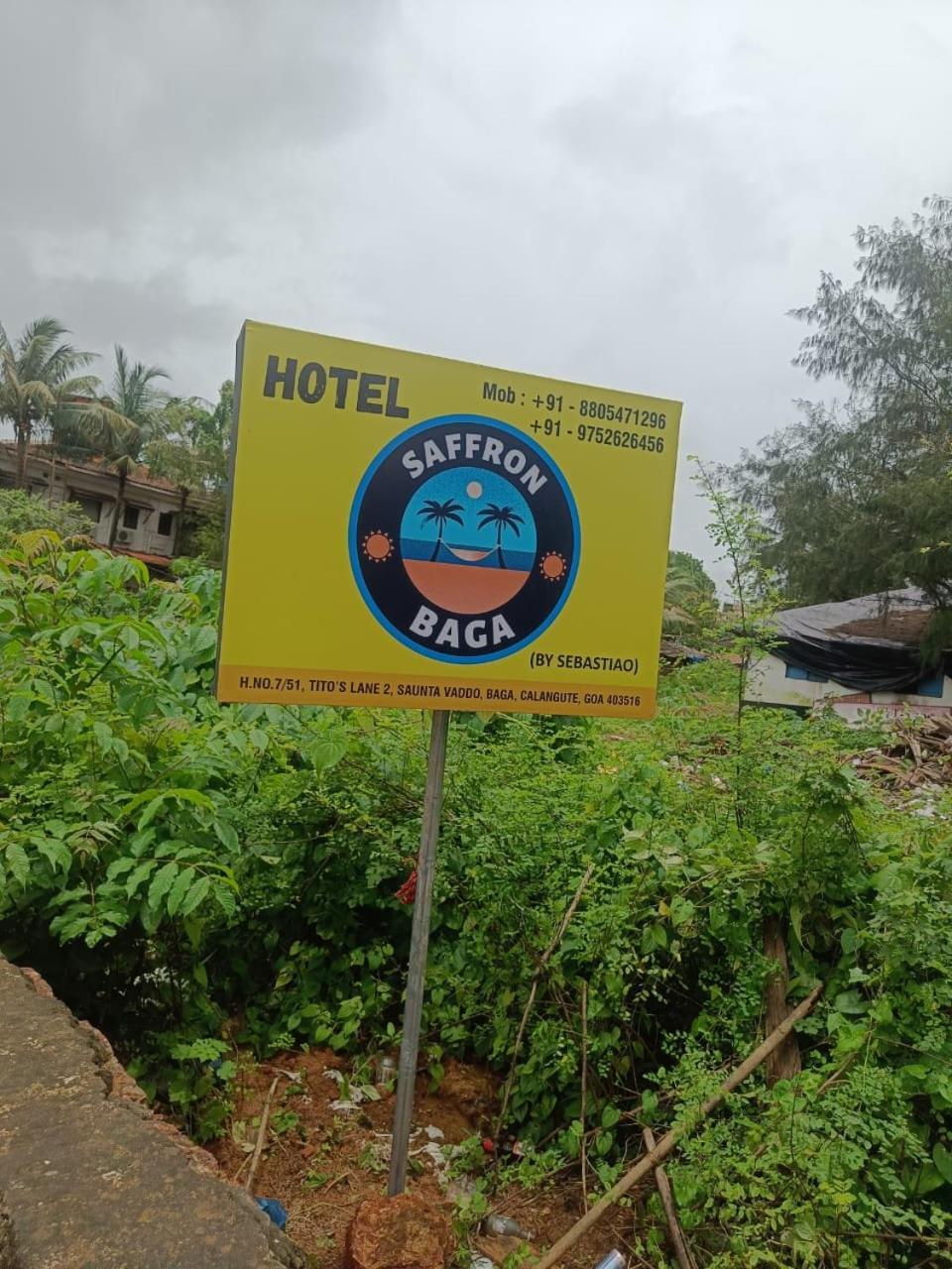 Hotel Saffron Baga Buitenkant foto